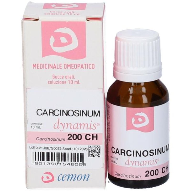 Carcinosinum 200K gocce orali 10 ml rimedio omeopatico in soluzione idroalcolica Carcinosinum 200K gocce orali 10 ml rimedio omeopatico in soluzione idroalcolica