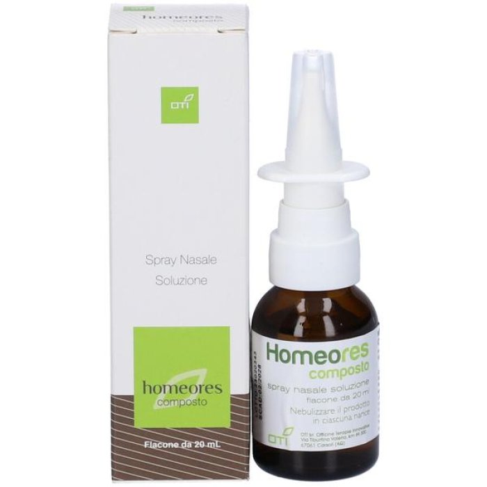 Oti Homeores Comp Spray Nasale20 ml Oti Homeores Comp Spray Nasale20 ml