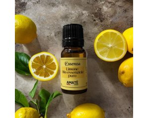 Eos Natura Limone scorza olio essenziale 12 ml - olio essenziale di limone da scorza per diffusori e massaggi