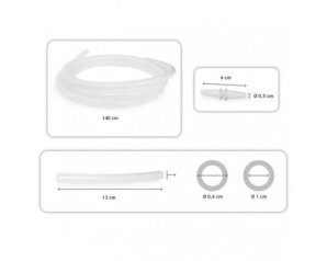 Set tubo Aspiret ricambio per aspiratore medico portatile