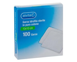 Garza Idrofila Sterile 10 x 15 Centimetri 12 Strati 8 Fili 1 Chilogrammo Meds per Medicazione e Disinfezione delle Ferite