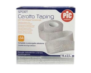 Cerotto taping 5x10 m Farmasyst nastro per kinesio taping