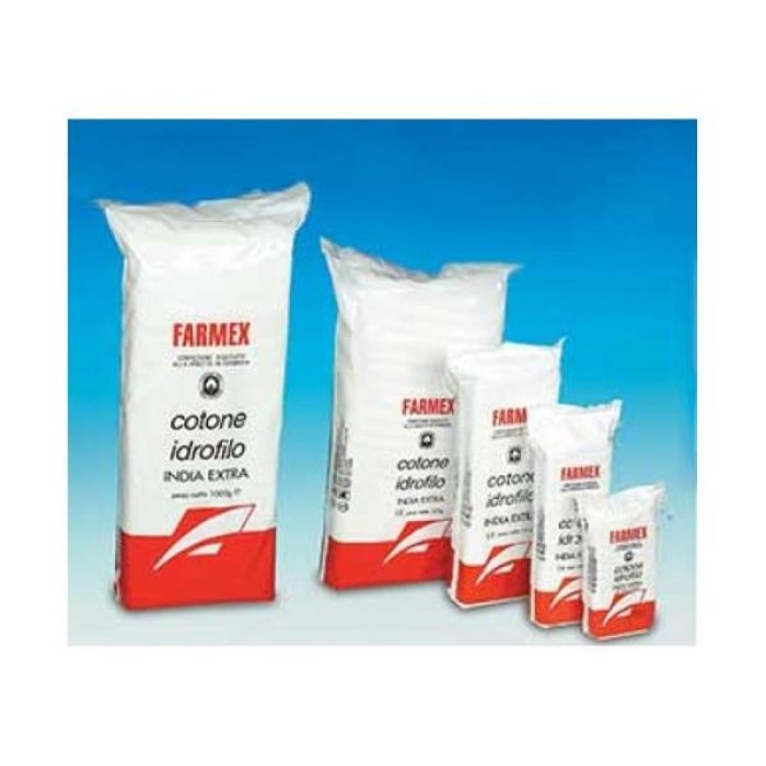Cotone Idrofilo 50 g Farmex in Puro Cotone Morbido e Assorbente per Uso Medico e Cosmetico Cotone Idrofilo 50 g Farmex in Puro Cotone Morbido e Assorbente per Uso Medico e Cosmetico