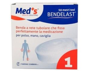 Bendelast Benda Elastica Autoaderente 1 Rotolo 50 Metri per Contenimento e Sostegno