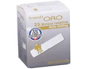 Euroflash Strisce Reattive per Misurazione della Glicemia, Confezione da 25 Strisce