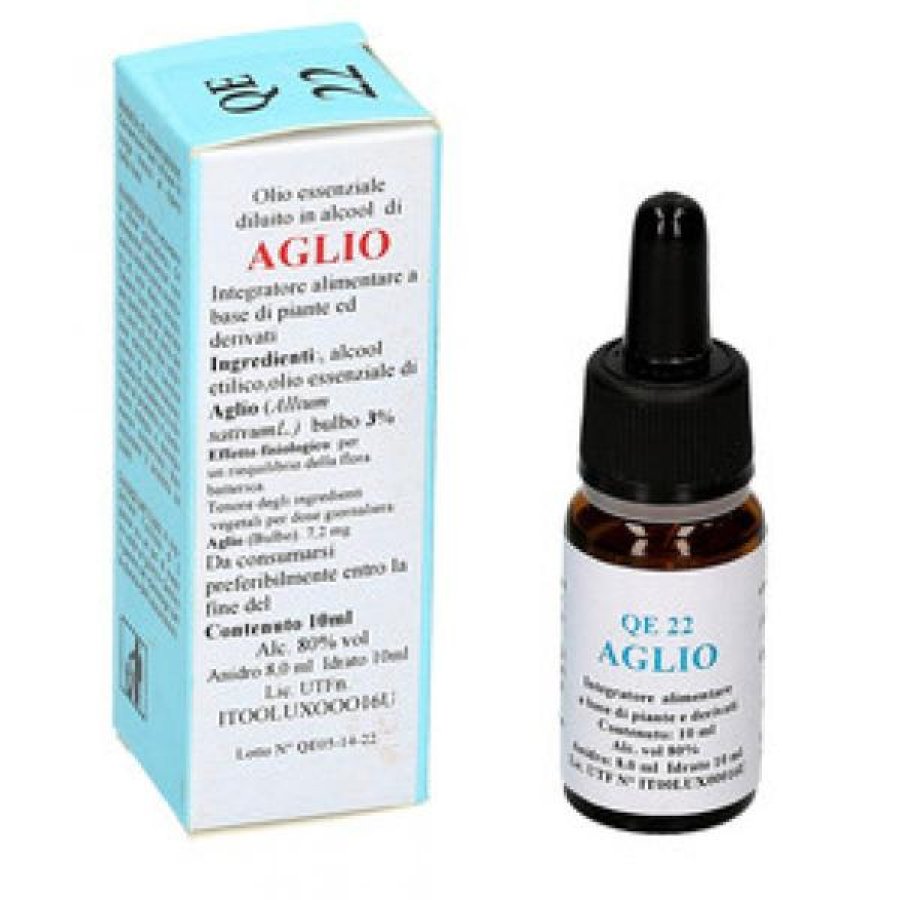 QE22 Aglio 10 ml - estratto di aglio ad azione antiossidante QE22 Aglio 10 ml - estratto di aglio ad azione antiossidante