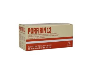 PORFIRIN 12 Integrat.10f.10ml