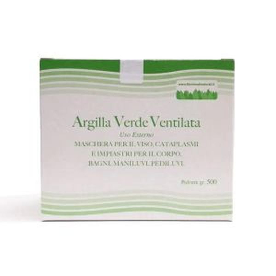Argilla Verde Ventilata 500 g Uso cosmetico e depurativo Argilla Verde Ventilata 500 g Uso cosmetico e depurativo