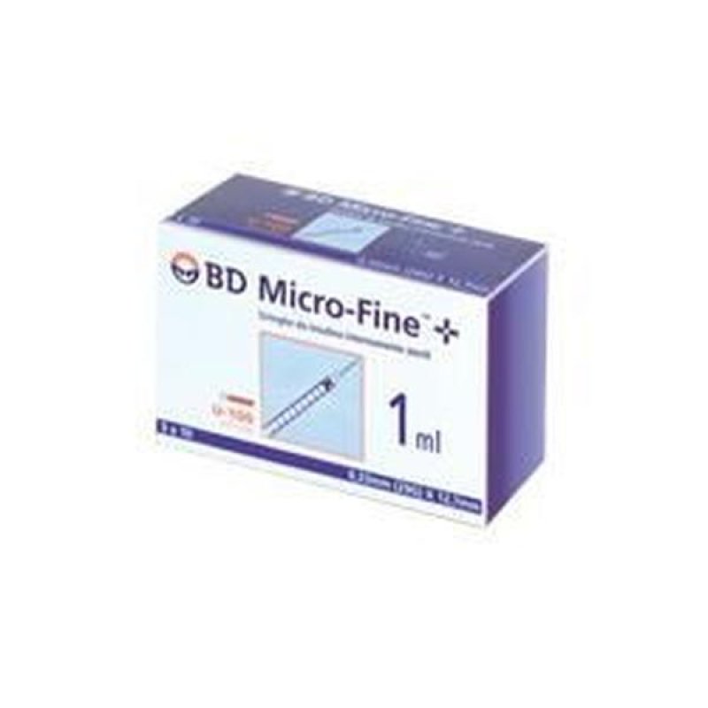 Becton Dickinson Siringa Insulina 1 ml Ago G29 30 Pezzi
