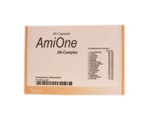 Amione 20 Complex Integratore Alimentare 30 Capsule per Energia e Benessere Fisico