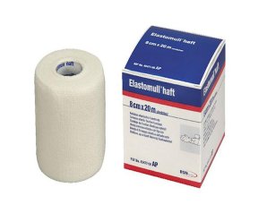Benda Haft 6 cm x 20 m Mutua benda elastica autoadesiva per fasciature di sostegno