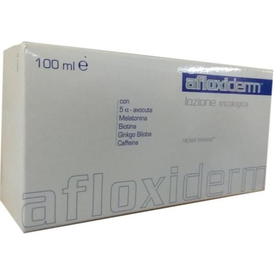 Afloxiderm Lozione 100 ml lozione anticaduta rinforzante capelli Afloxiderm Lozione 100 ml lozione anticaduta rinforzante capelli