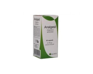 Analgesil Integratore Antidolorifico Naturale 45 Capsule 385 mg per Dolori Muscolari e Articolari da Sport e Ski