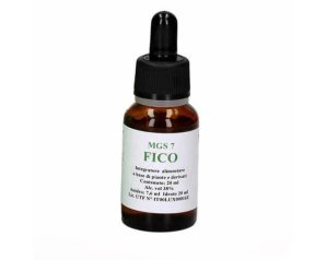 Mgs 7 Fico Gocce Orali 20 ml Integratore a Base di Ficus Carica Macerato Glicerico per il Benessere Digestivo
