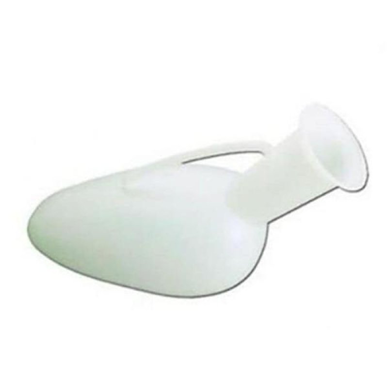 Pappagallo Uomo Guacci in Plastica con Tappo &ndash; Urinale Portatile Maschile da Letto per Anziani e Disabili