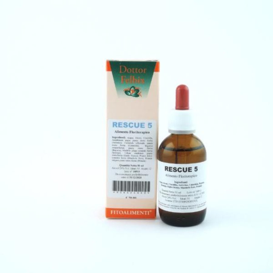 Rescue 5 gocce 50 ml - miscela fiori di Bach Rescue Remedy Rescue 5 gocce 50 ml - miscela fiori di Bach Rescue Remedy