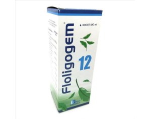 FLOLIGOGEM 12 Gocce 100 ml Integratore Naturale in Gocce Formato Mini per il Benessere Quotidiano
