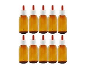 Farmalabor Flacone Vetro 100 Ml + Contagocce A Sigillo 10 Pezzi