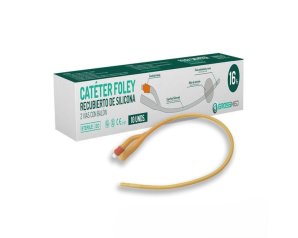 Sonda Foley CH16 2 vie 1 pezzo - catetere vescicale a 2 vie CH 16