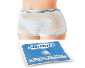 Serenity Mutandina a Rete Taglia XL 3 mutandine