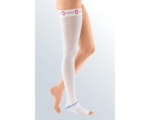 Struva 23 H917 Calza Coscia Autoreggente 23 mmHg Bianco Taglia 2 - Calza Operatoria Antitrombo