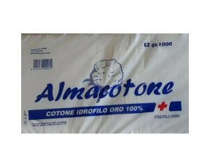 Cotone Oro idrofilo 1000 g Zabb sacchetto grande per uso medico e cosmetico