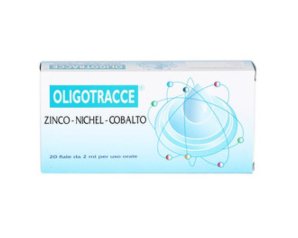 Oligotracce Zinco Nichel Cobalto Integratore in 20 Fiale da 2 Millilitri Oligoelementi per il Benessere dell’Organismo