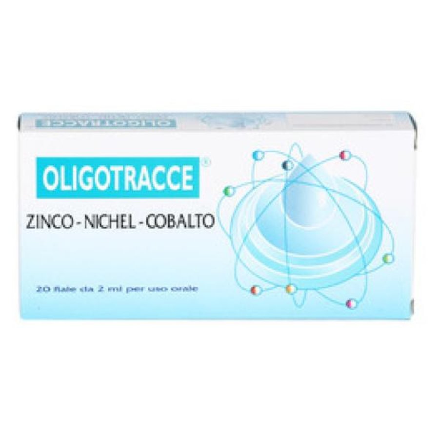 Oligotracce Zinco Nichel Cobalto Integratore in 20 Fiale da 2 Millilitri Oligoelementi per il Benessere dell’Organismo Oligotracce Zinco Nichel Cobalto Integratore in 20 Fiale da 2 Millilitri Oligoelementi per il Benessere dell’Organismo