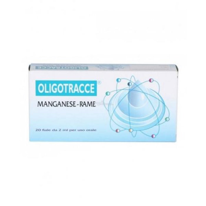 La Torre Oligotracce Manganese Rame 20 Fiale 2 Ml La Torre Oligotracce Manganese Rame 20 Fiale 2 Ml