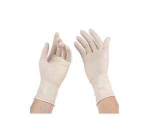 Med's Farmalatex - Guanti di Lattice per Chirurgia Senza Polvere 1 paio