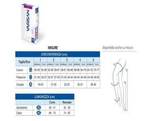 Varisan Top collant K1 cotone punta aperta colore cognac tg 3 calza terapeutica