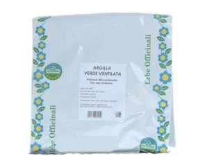 Argilla ventilata Ve tisana 1000 g polvere per impacchi e uso interno