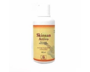 Skinsan Attivo Shampoo Doccia  500  Ml Antibatterico trattamento detergente per capelli
