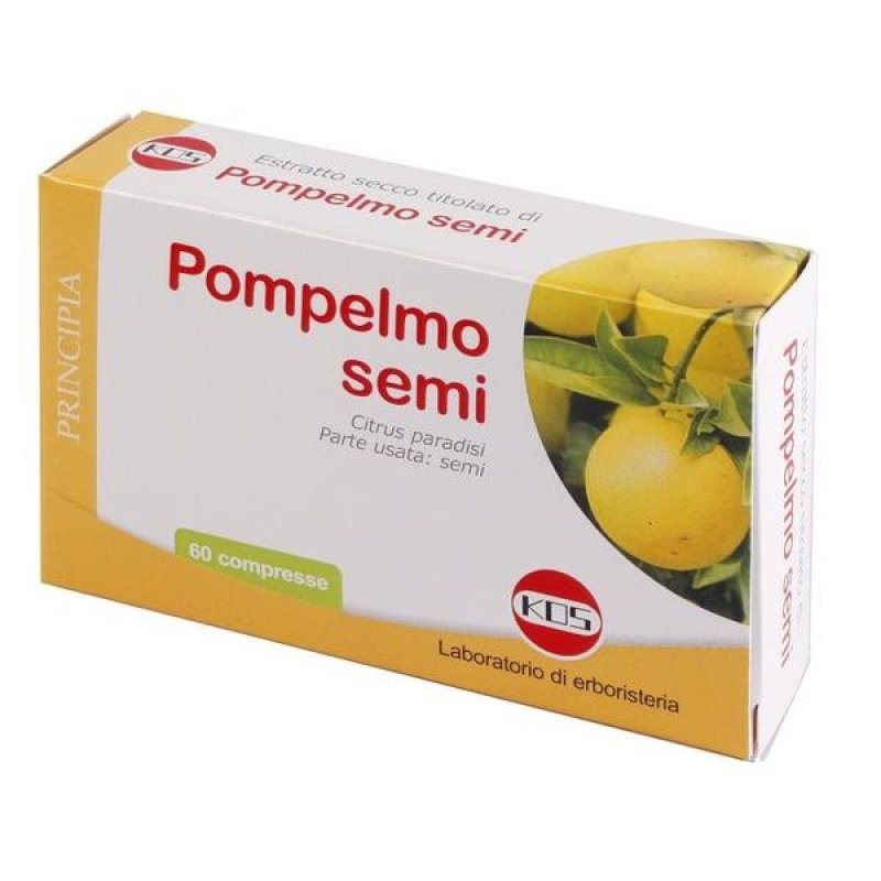 Semi di Pompelmo 480 mg Integratore Naturale | 60 Compresse Antiossidanti per Difese Immunitarie