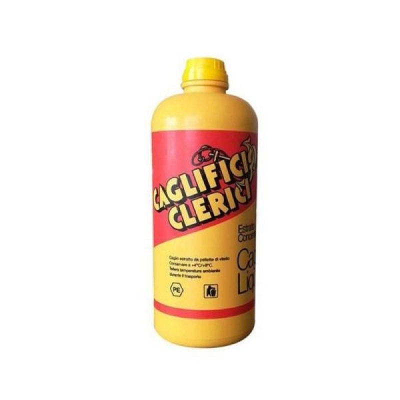 Caglio Clerici tipo C liquido 500 g - caglio liquido per uso caseario Caglio Clerici tipo C liquido 500 g - caglio liquido per uso caseario
