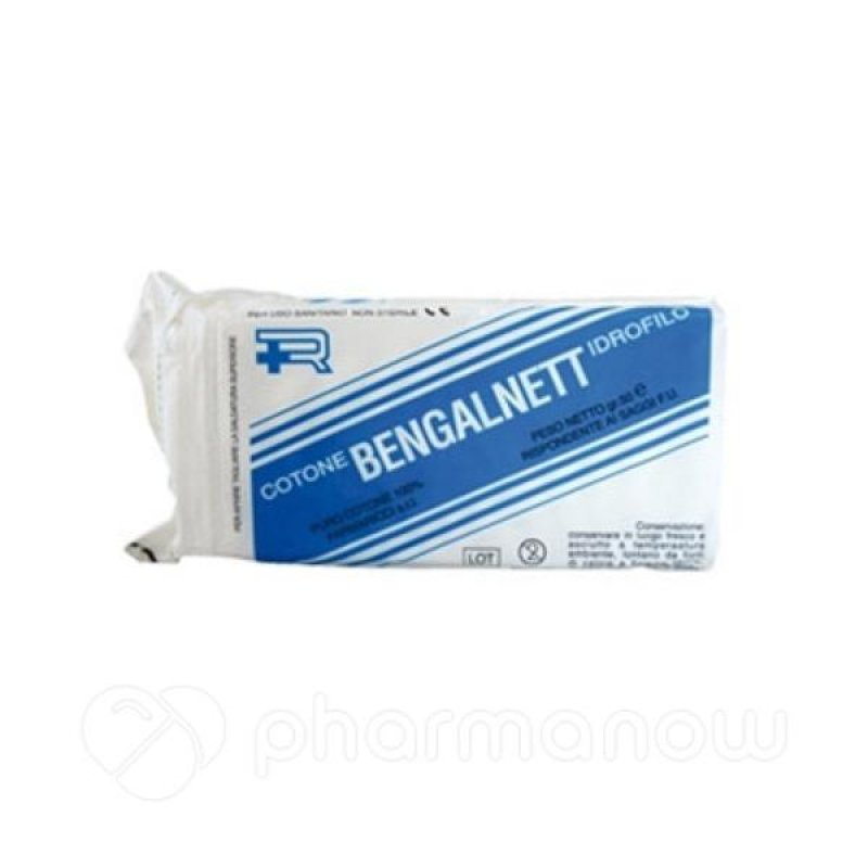 Cotone Idrofilo 250 g Bengalnett &ndash; Cotone Puro Morbido per Uso Medico, Igiene e Cura della Persona