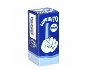 Effebi Ditali in Gomma Trasparente Misura 4 per Cucito e Merceria