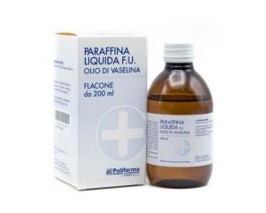 Paraffina Liquida Pura 200 ml Olio di Vaselina per Uso Interno ed Esterno
