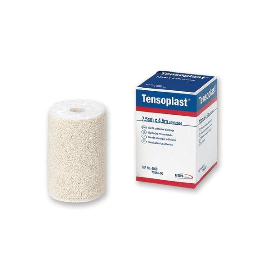 Dupla benda elastica light bianca 7,5 x 5 m - benda di fissaggio leggera estensibile Dupla benda elastica light bianca 7,5 x 5 m - benda di fissaggio leggera estensibile