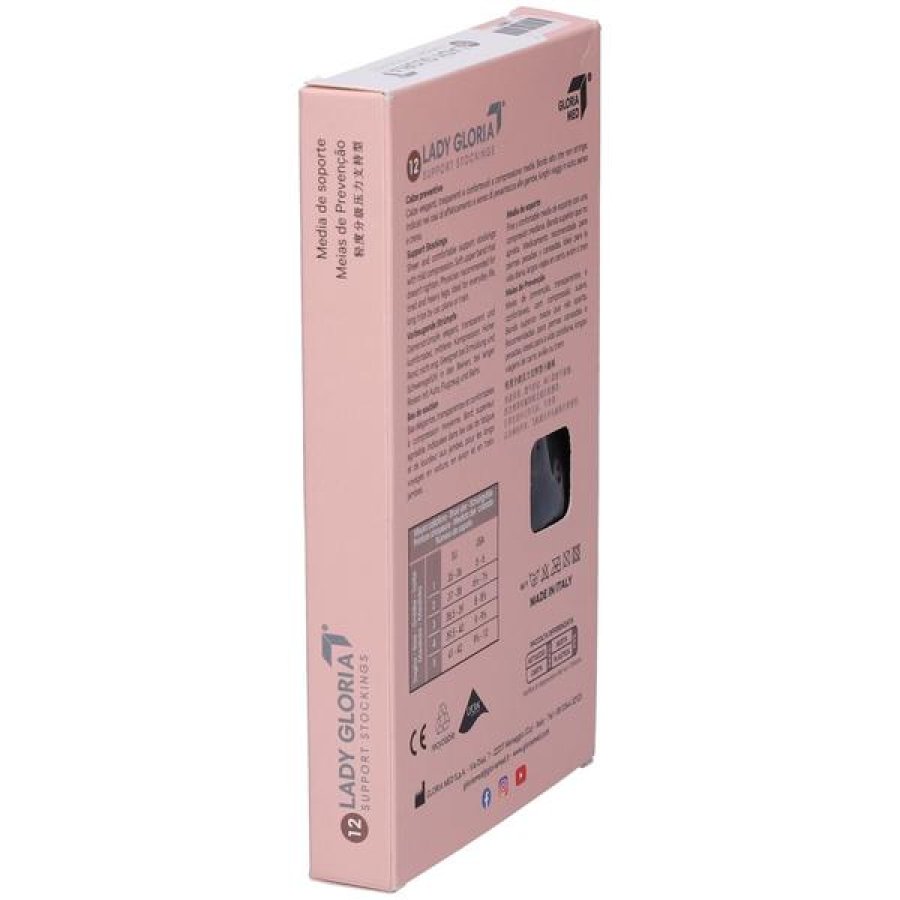 Ladygloria Calze Elastiche da Donna Modello 12 Colore Sahara Taglia 5 per Gambe Riposate Ladygloria Calze Elastiche da Donna Modello 12 Colore Sahara Taglia 5 per Gambe Riposate