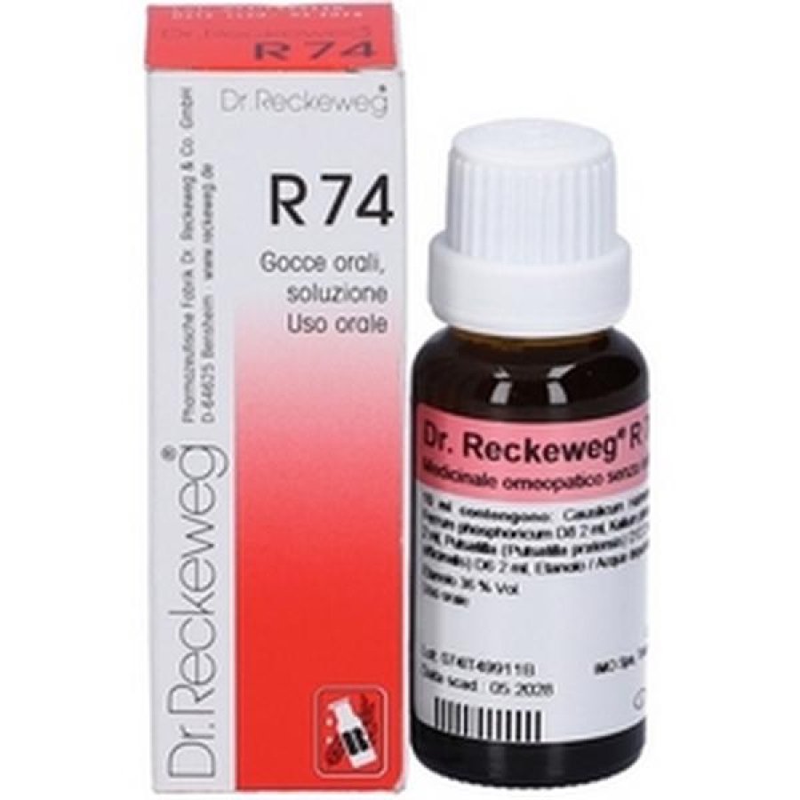 Dr.reckeweg & Co. Gmbh Reckeweg R74 Gocce 22ml Dr.reckeweg & Co. Gmbh Reckeweg R74 Gocce 22ml