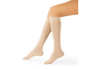 Gloriamed Soft 141 Gambaletto a Compressione Graduata Calza Elastica Contenitiva per Gambe Stanche e Gonfie
