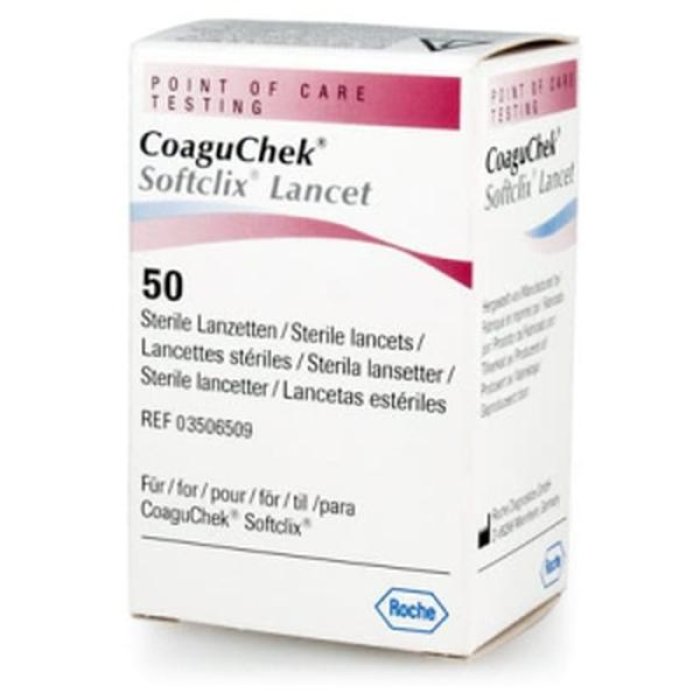 COAGUCHEK SoftClix Lanc.50pz COAGUCHEK SoftClix Lanc.50pz