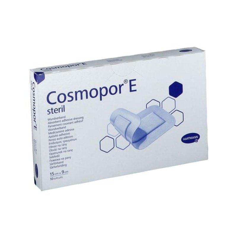 Cosmopor E cerotto post operatorio sterile in tessuto non tessuto 15 x 9 cm autoadesivo per medicazione ferite chirurgiche Cosmopor E cerotto post operatorio sterile in tessuto non tessuto 15 x 9 cm autoadesivo per medicazione ferite chirurgiche