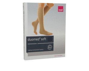 Calza a compressione medicale Duomed Classe 1 sinistra autoreggente donna modello Anne colore 519