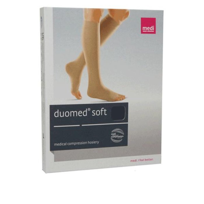 Calza a compressione medicale Duomed Classe 1 sinistra autoreggente donna modello Anne colore 519 Calza a compressione medicale Duomed Classe 1 sinistra autoreggente donna modello Anne colore 519