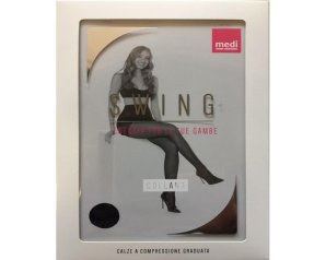 Medi 18 collant microfibra onice tg 4 modello 1450MIC calza a compressione graduata