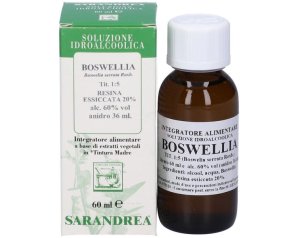 Boswellia Gocce Sarandrea 60 ml Integratore Alimentare Naturale per il Benessere delle Articolazioni e la Funzione Intestinale