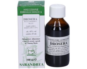 Damiana Gocce Sarandrea 100 Millilitri Integratore Erboristico Naturale Tonico per Umore Energia e Benessere Sessuale