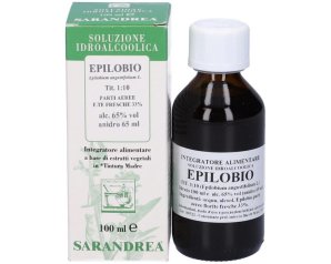Epilobio Sarandrea Gocce 100 Millilitri Integratore Naturale per Benessere di Prostata e Vie Urinarie